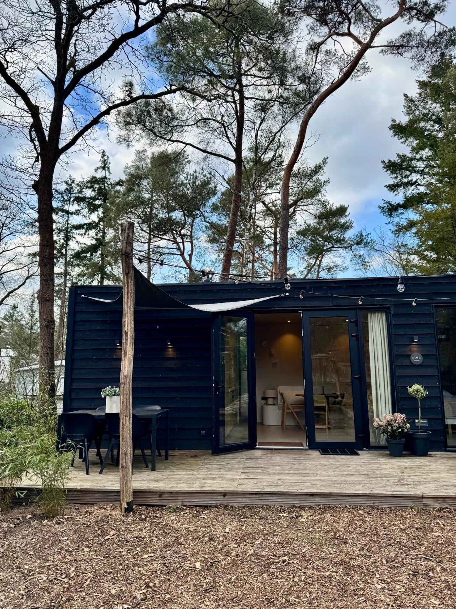 Vila Luxe Tiny House Stec Midden Op De Veluwe In Nunspeet Exteriér fotografie